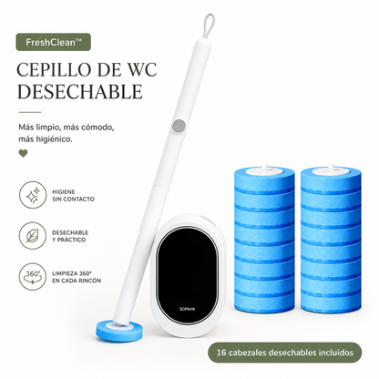 FreshClean™ | Cepillo de WC Desechable