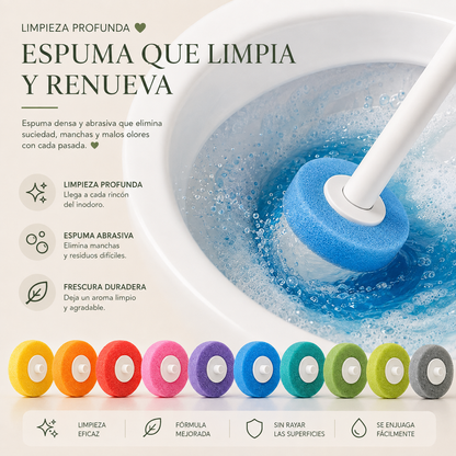 FreshClean™ | Cepillo de WC Desechable
